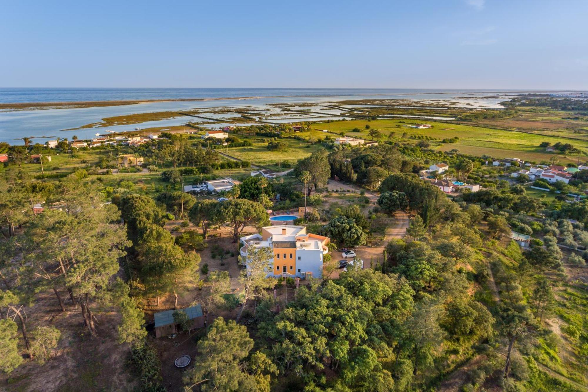 לוז דה טווירה Meia Lua - Your Private Artsy Paradise Overlooking The Ria Formosa With Pool And Sea Views Near Barril Beach, Tavira מראה חיצוני תמונה